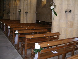 Fleurs mariage : Dcoration d'Eglise