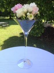 Décoration vase "Martini"
