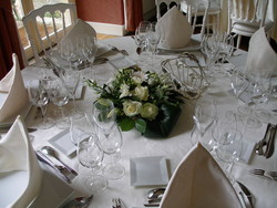 Fleurs mariage : Dcoration de table